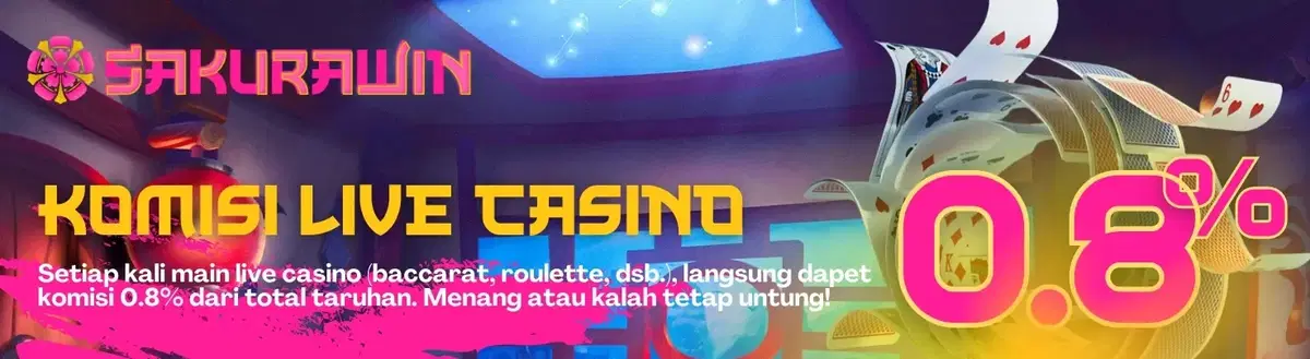 BONUS LIVE CASINO 0.8%