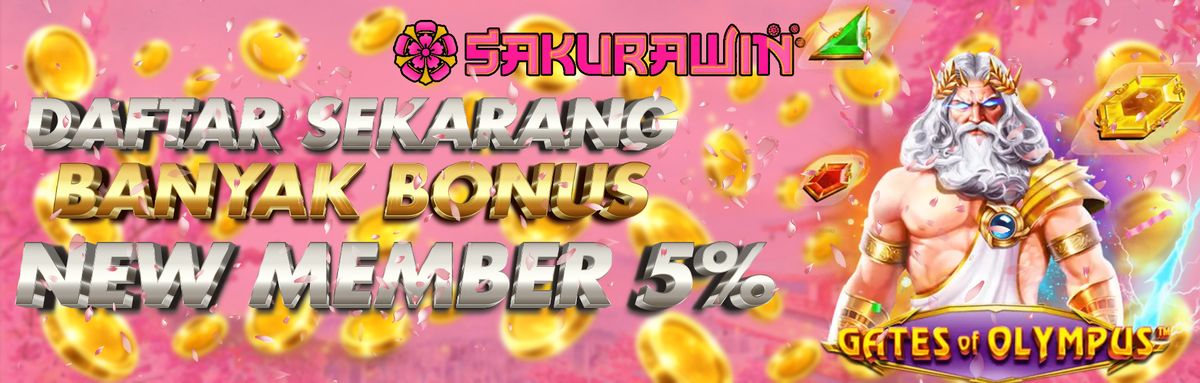 SakuraWin BONUS NEW MEMBER 20%