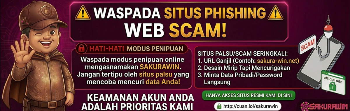 SakuraWin waspada situs phising