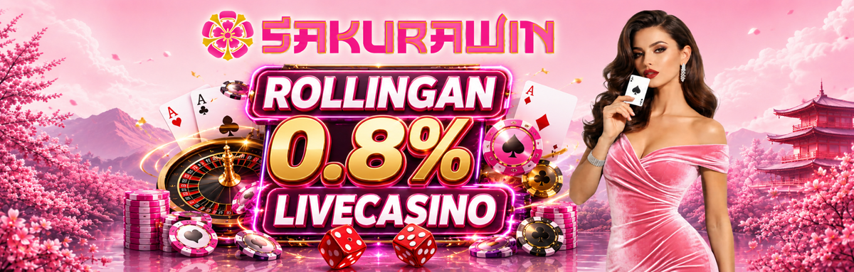 SakuraWin BONUS LIVE CASINO 0.8%