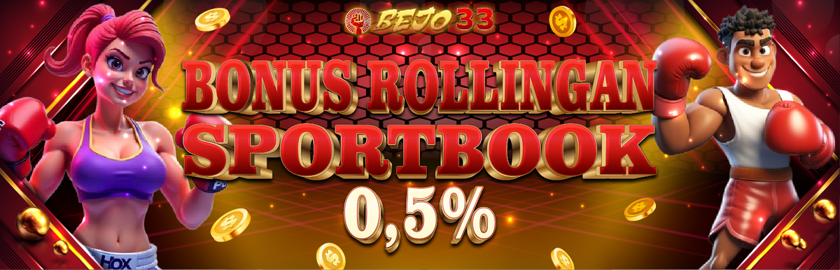BONUS ROLLINGAN SPORTBOOK 0.5%