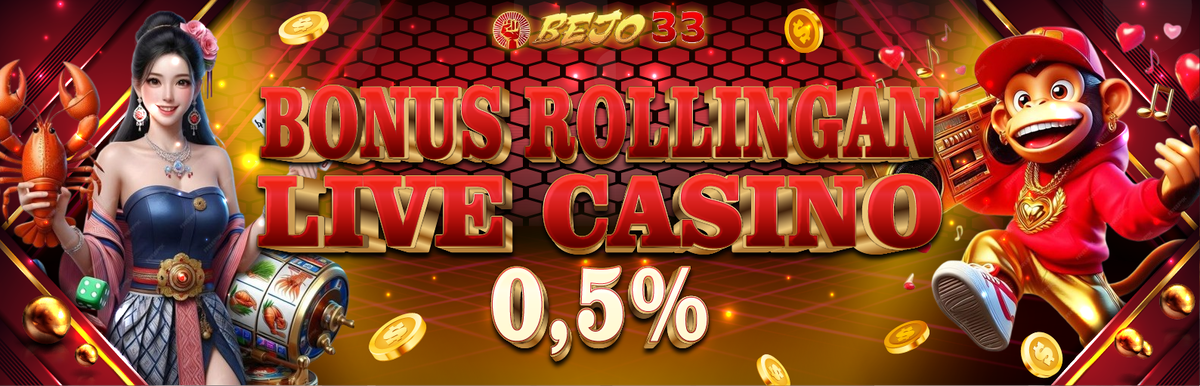 BONUS ROLLINGAN CASINO 0.5%