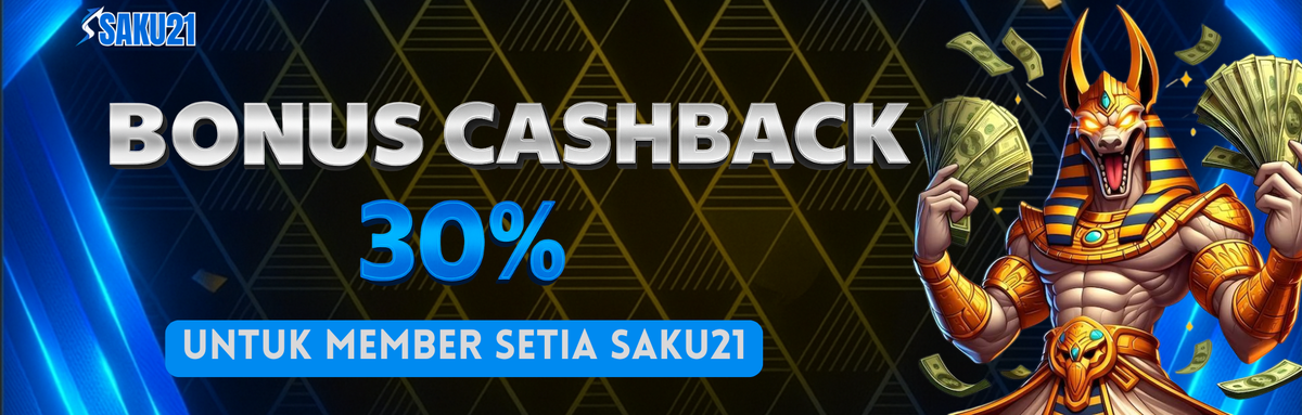 BONUS CASBACK 30%