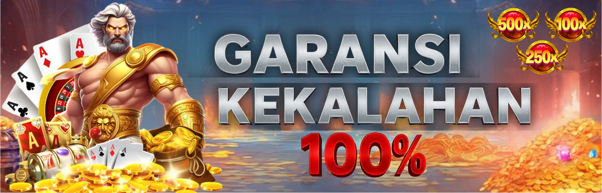 GARANSI KEKALAHAN 100% (SLOT)