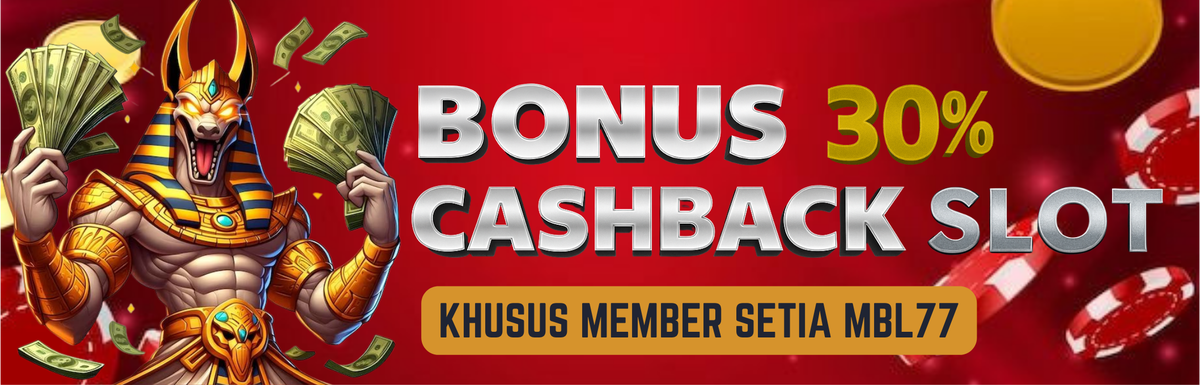 BONUS CASBACK 30%