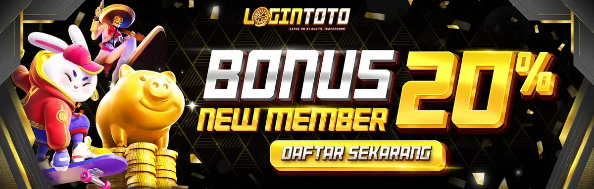 Bonus New Member 20%