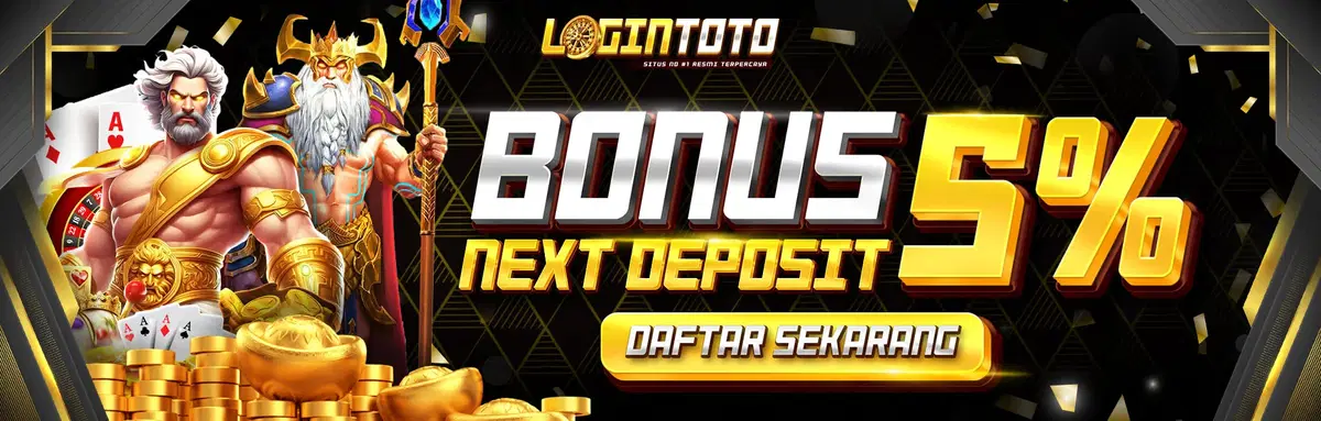 Bonus Next Deposit 5%