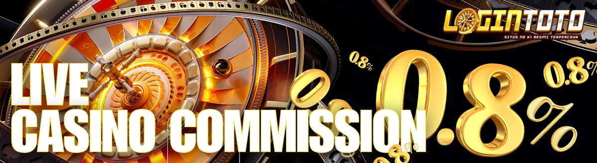 Logintoto Live Casino Bonus 0.8%