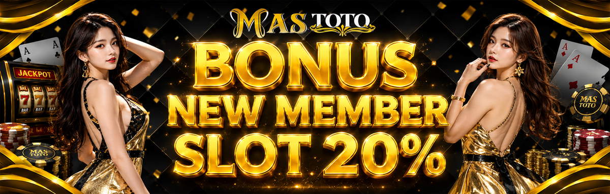 MasToto BONUS NEW MEMBER 20%
